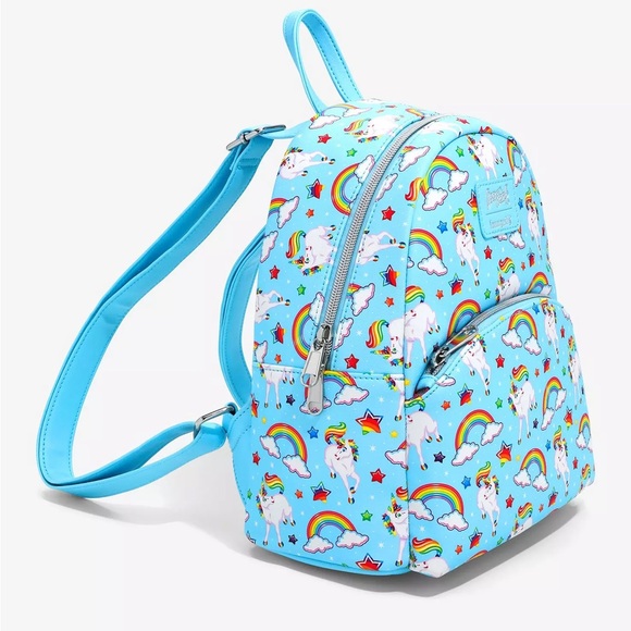 NEW Loungefly Lisa Frank Markie Allover Print Mini Backpack - Picture 11 of 11